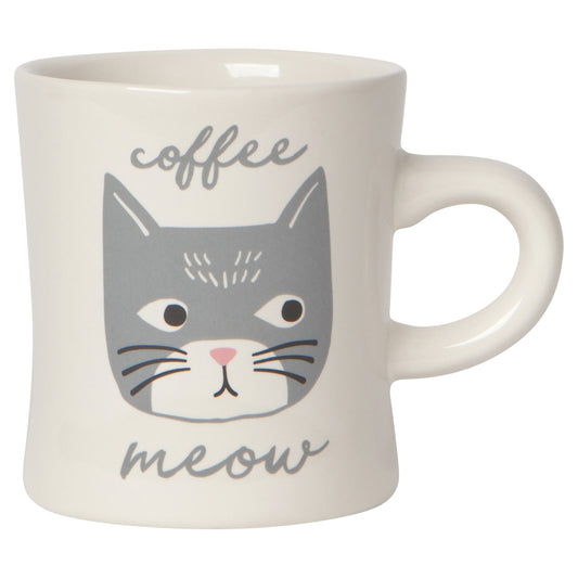 Cats Meow Diner Mug 12 oz