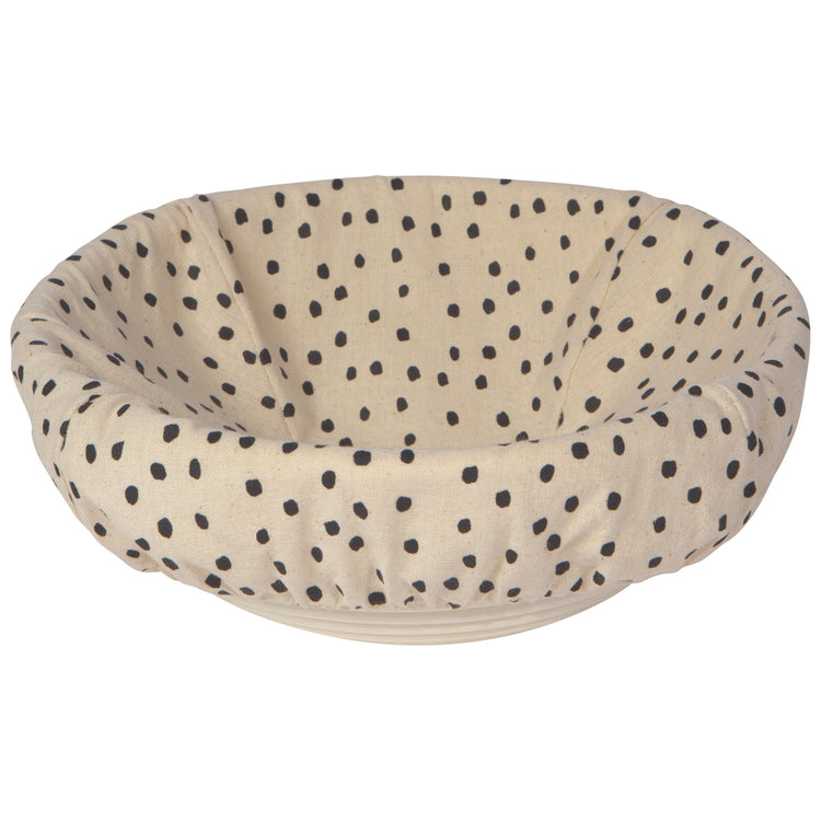 Banneton Dot Cotton Liner Round