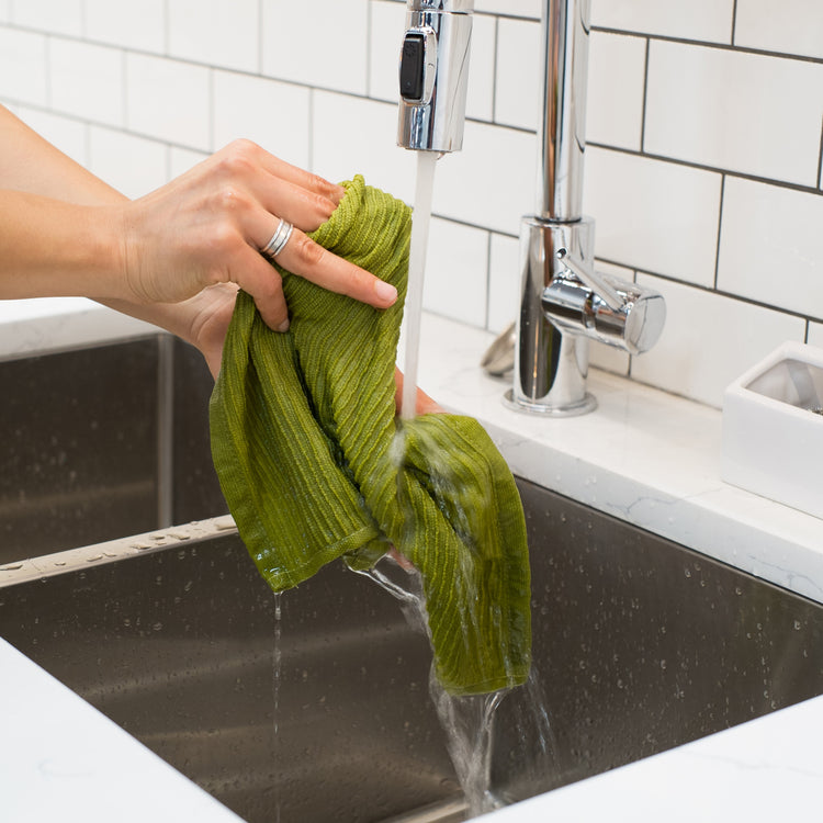 Ripple Cactus Green Dishcloths Set of 2