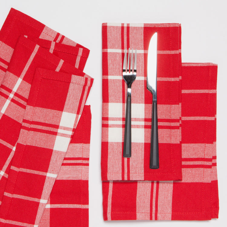 Second Spin Chili Red Napkins Set of 4
