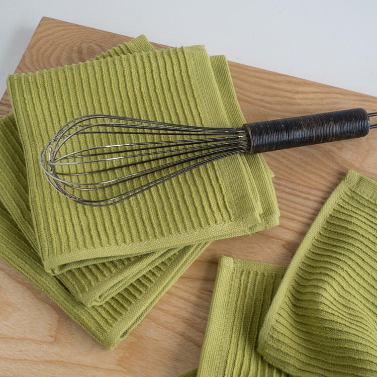 Ripple Cactus Green Dishcloths Set of 2