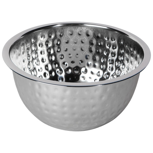 Hammer Dots Steel Mixing Bowl Small