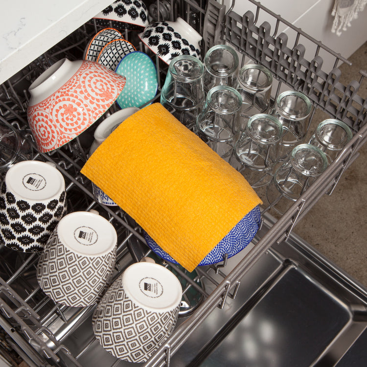 Ochre Swedish Sponge Cloth