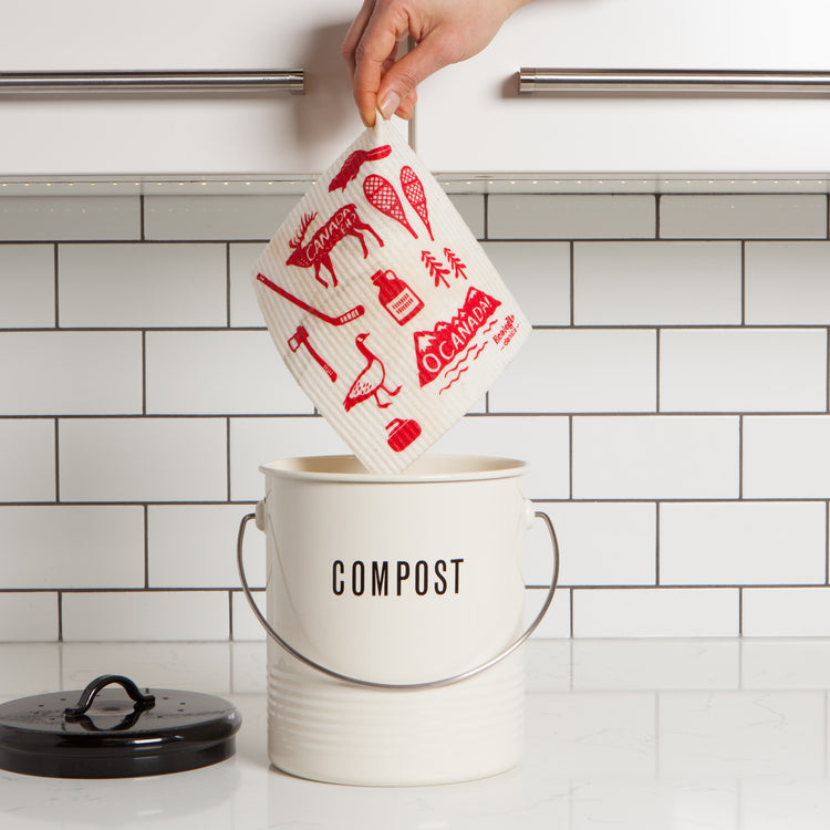 O Canada Swedish Sponge Cloth