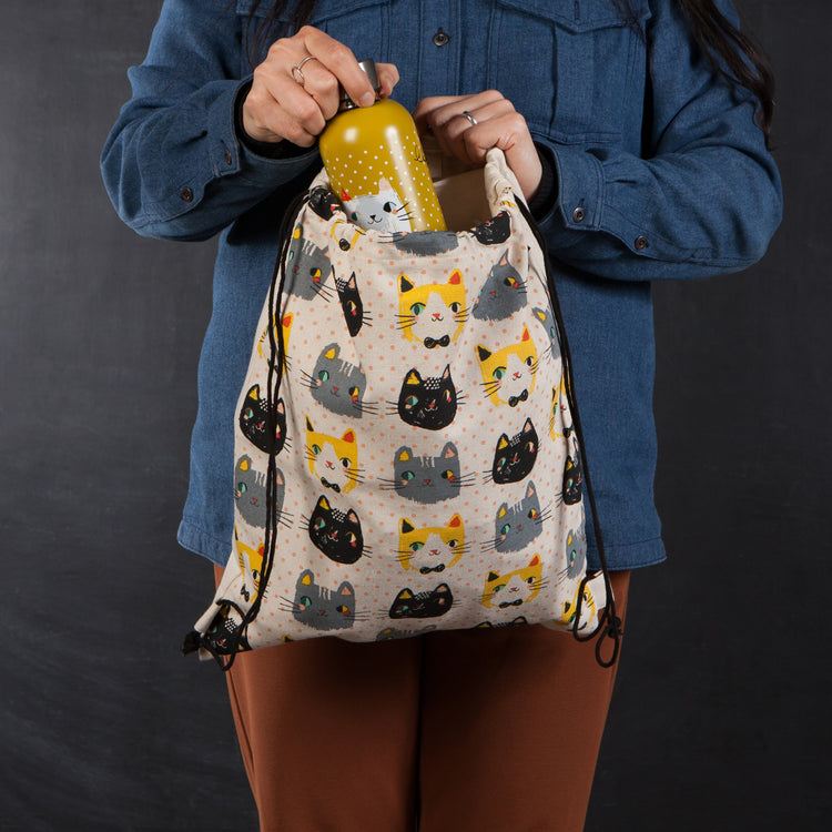 Meow Meow Cinch Backpack