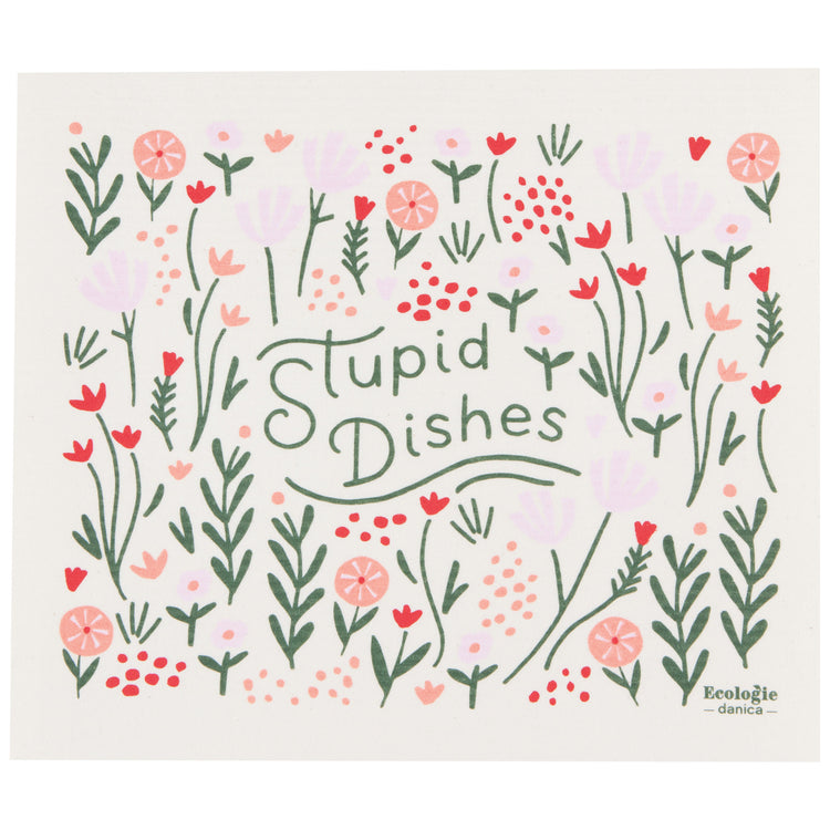 Stupid Dishes XL Swedish Sponge Cloth