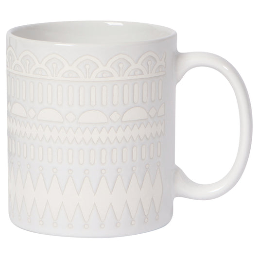 White Gala Mug 14 oz