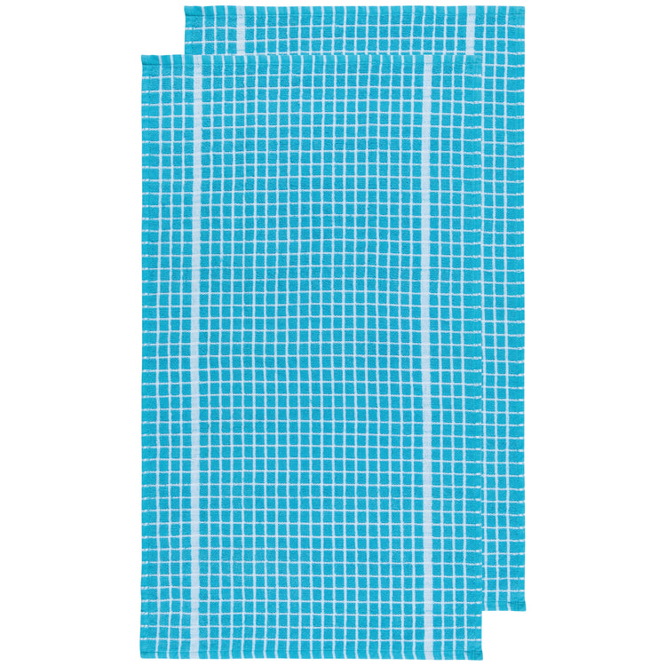 Terry Dishtowels Bali Blue Set of 2
