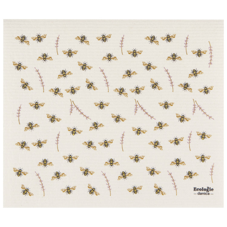 Bees XL Swedish Sponge Cloth