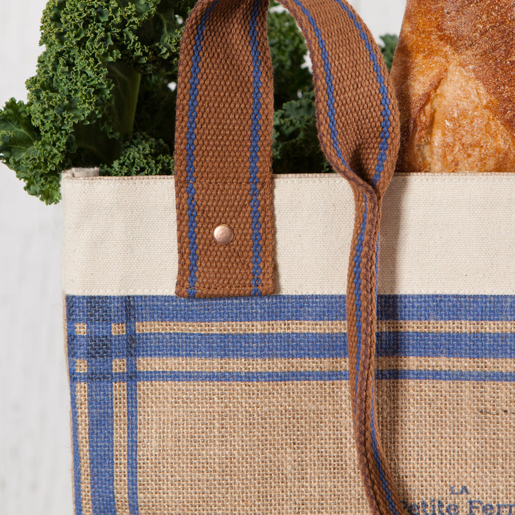 Rooster Francaise Shopping Tote Laminated Lining