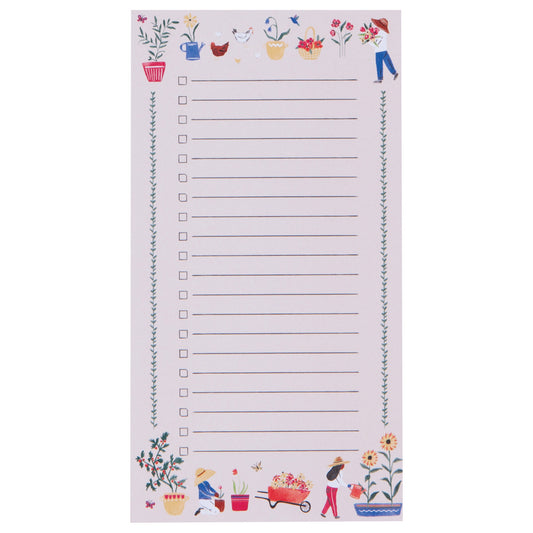 Green Thumb List It Magnetic Notepad