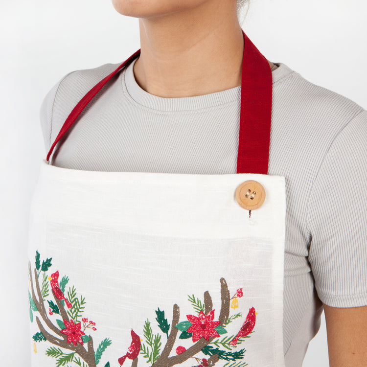 Dasher Deer Spruce Apron