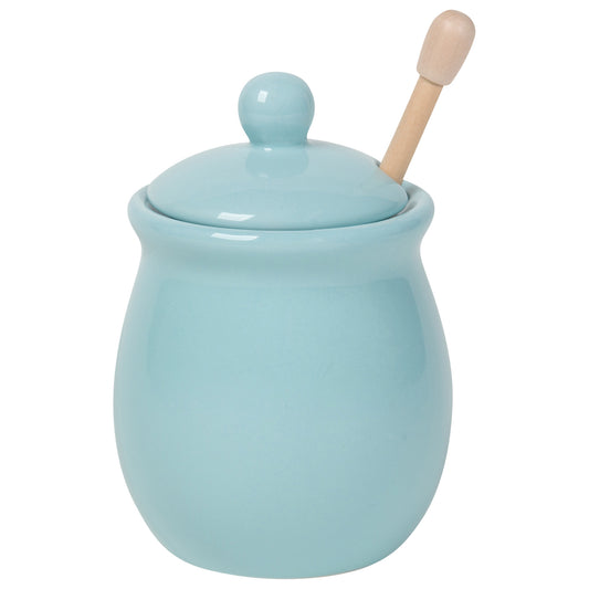 Eggshell Honey Pot