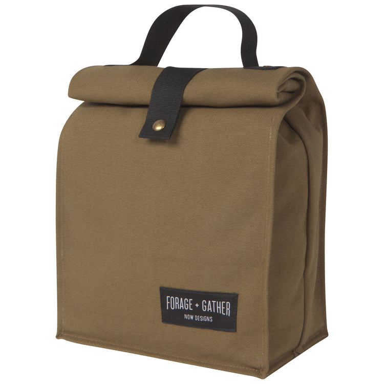 Forage And Gather Green Lunch Bag
