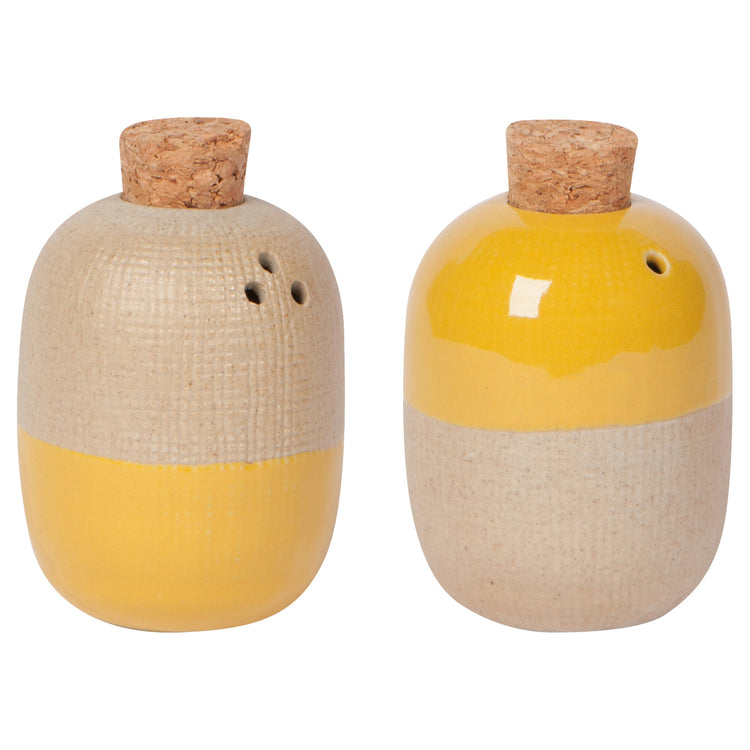 Ochre Solar Salt & Pepper Shakers Set of 2