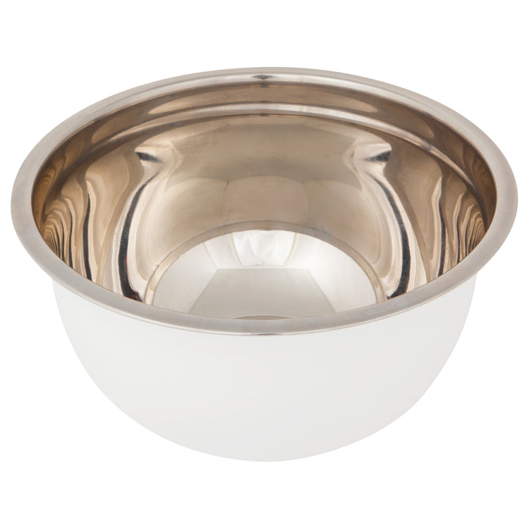 Matte Steel White Mixing Bowls Set of 3