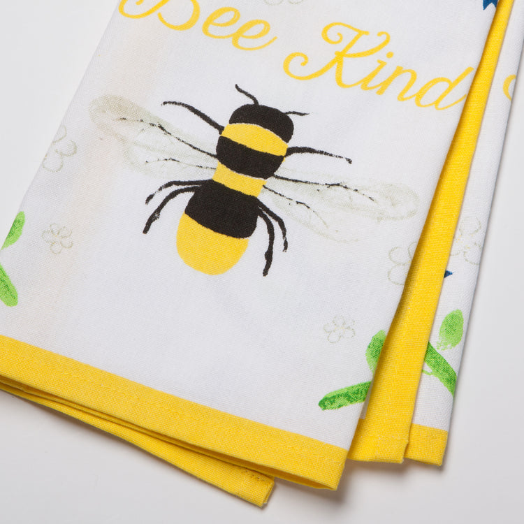 Bee Kind Cotton Dishtowel