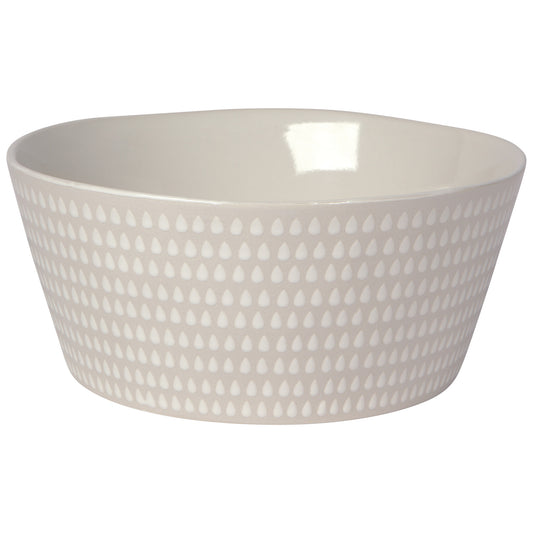 White Cloudburst Bowl Large 7.5 inch