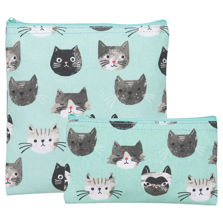 Cats Meow Snack Bags Set of 2