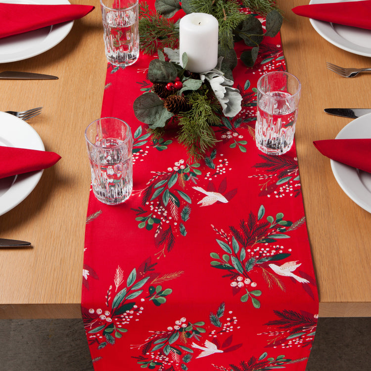Winterbough Table Runner 72 Inches