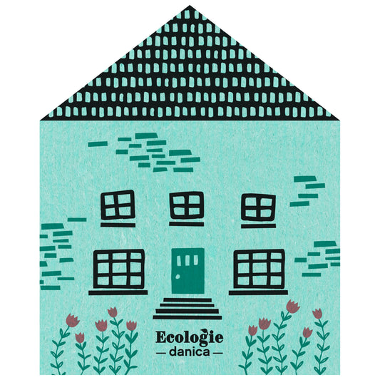 House Shaped Swedish Sponge Cloth