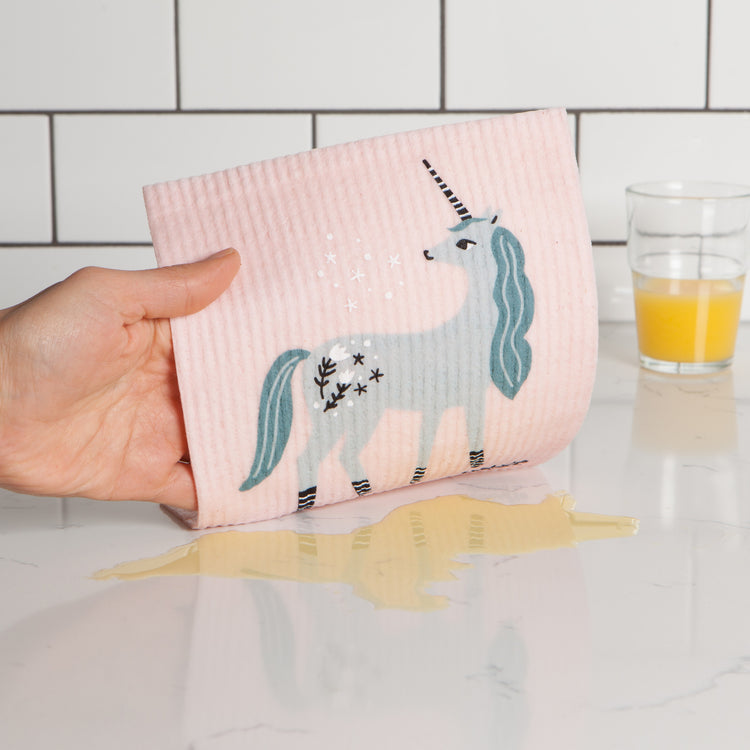Unicorn Swedish Sponge Cloth