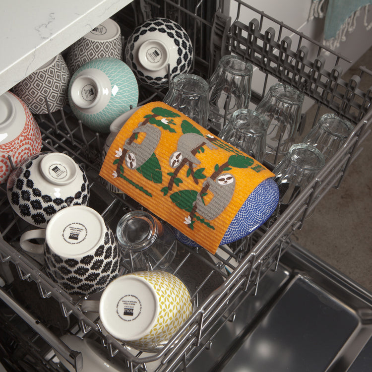 Sybil Sloth Swedish Dishcloth