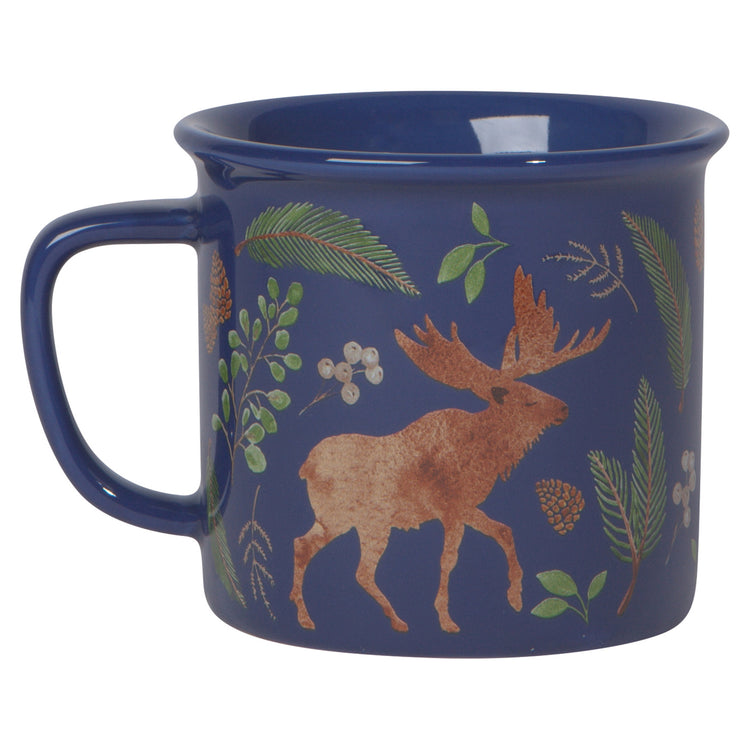 Winter Moose Heritage Mug