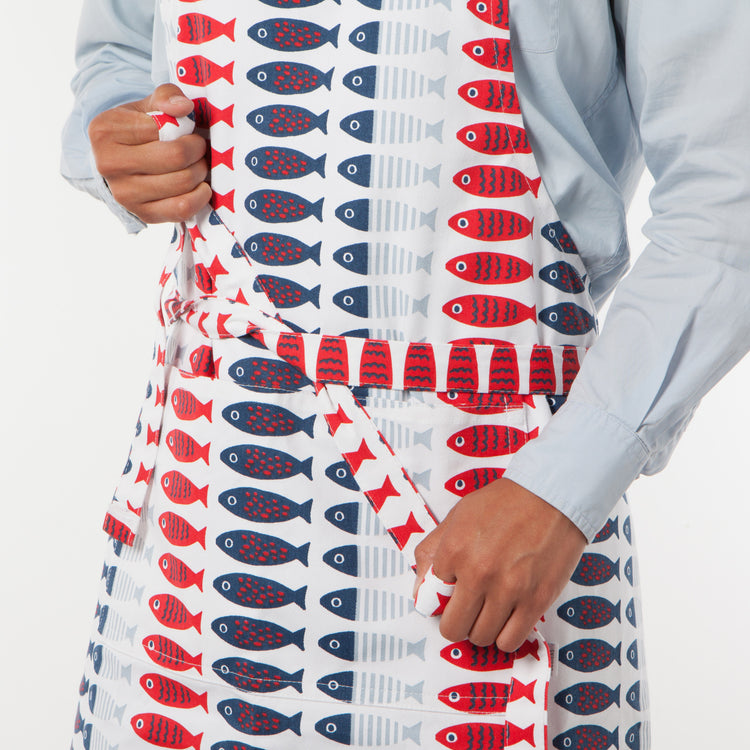 Little Fish Chef's Cotton Apron