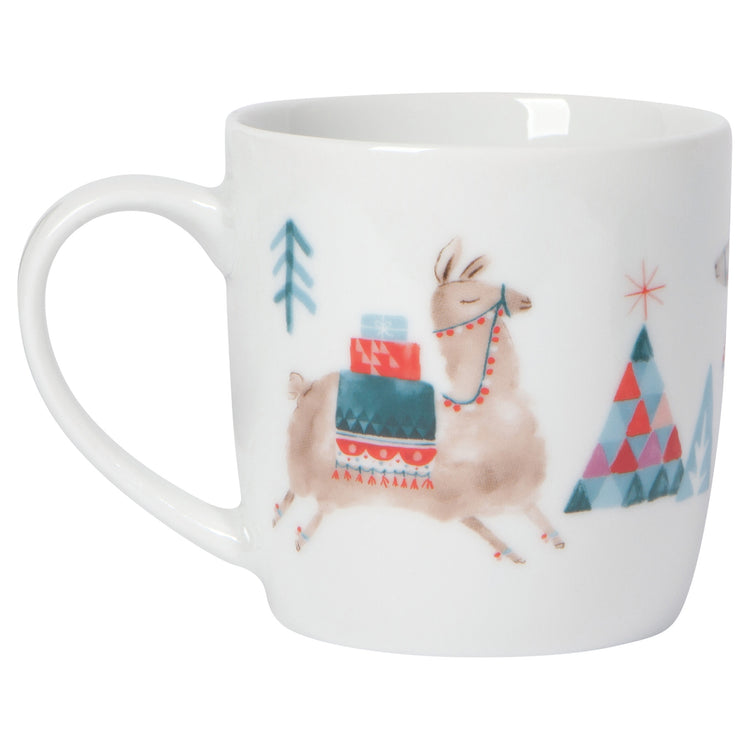 Happy Llamadays Mug