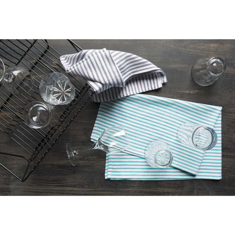 Glass Lemon Yellow Dishtowels Set of 2