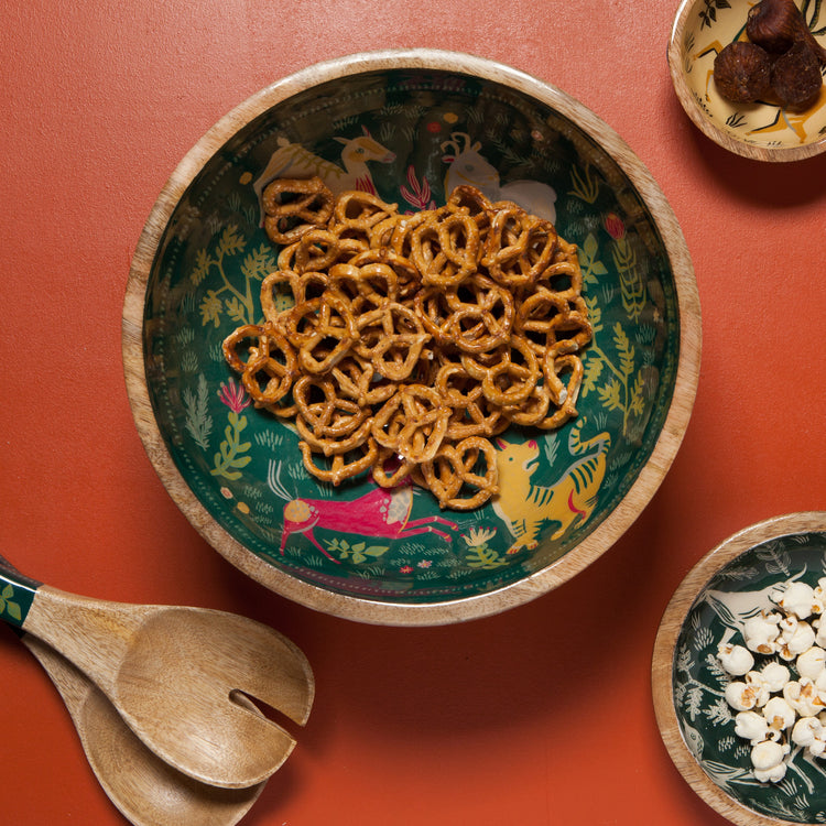 Boundless Mango Wood Salad Bowl