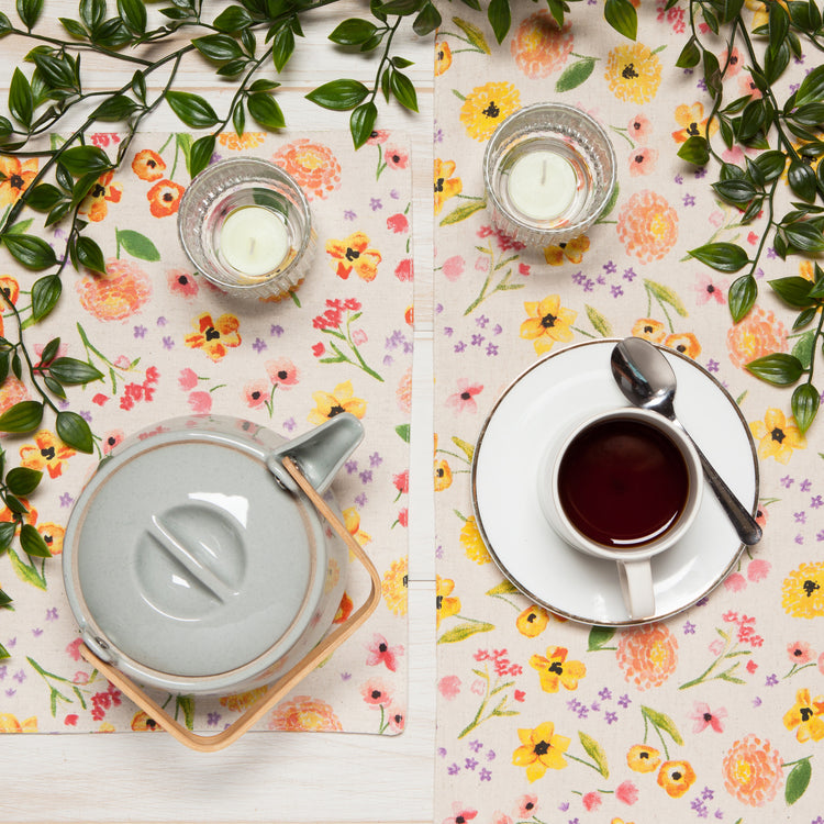 Cottage Floral Printed Placemat