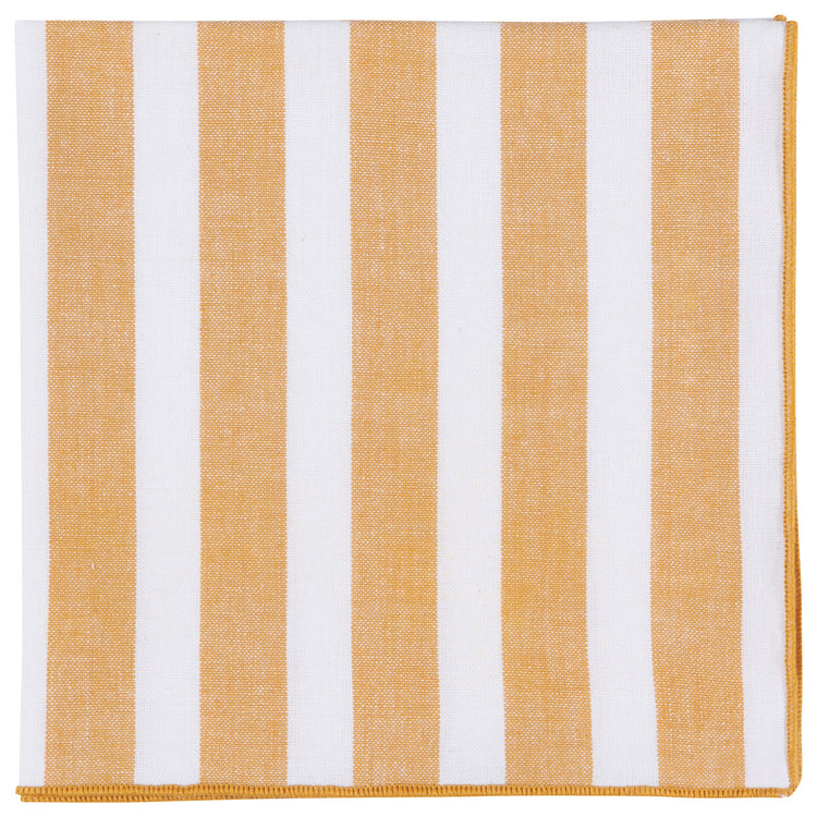 Ochre Caban Stripe Napkins Set of 4