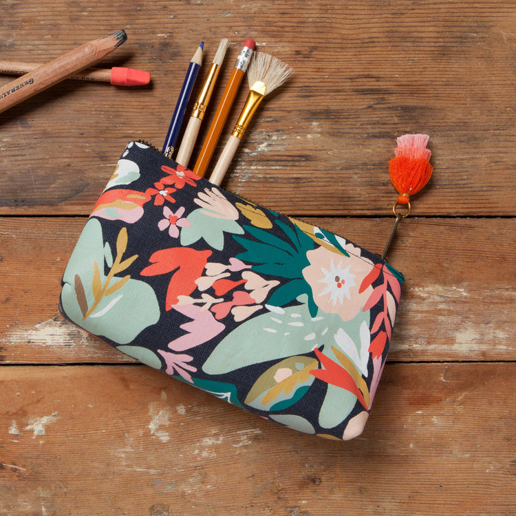 Superbloom Pencil Cosmetic Bag
