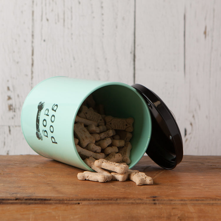 Good Dog Bisquits Tin With Lid