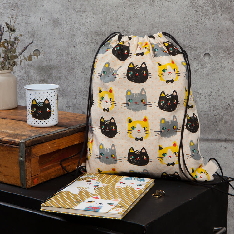 Meow Meow Cinch Backpack
