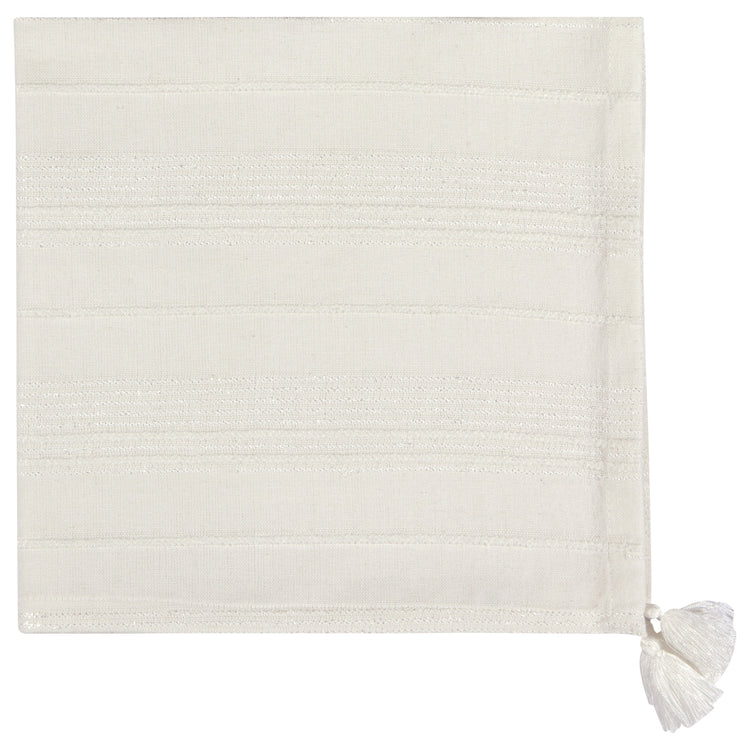 Blanca White Woven Napkins Set of 4