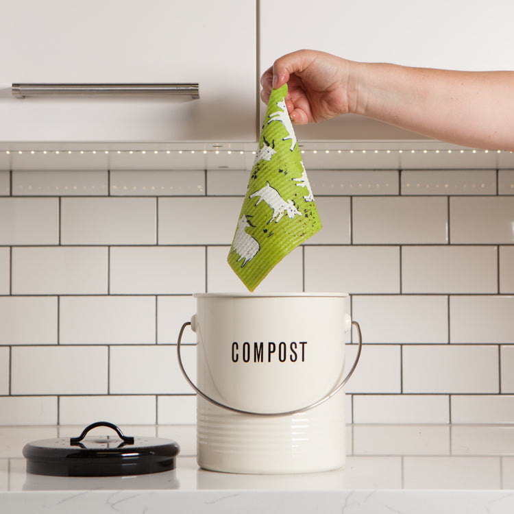 Goats Swedish Dishcloth