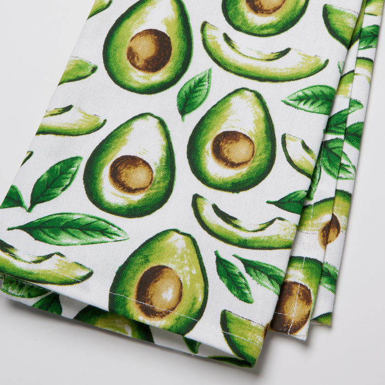 Avocados Cotton Dishtowel