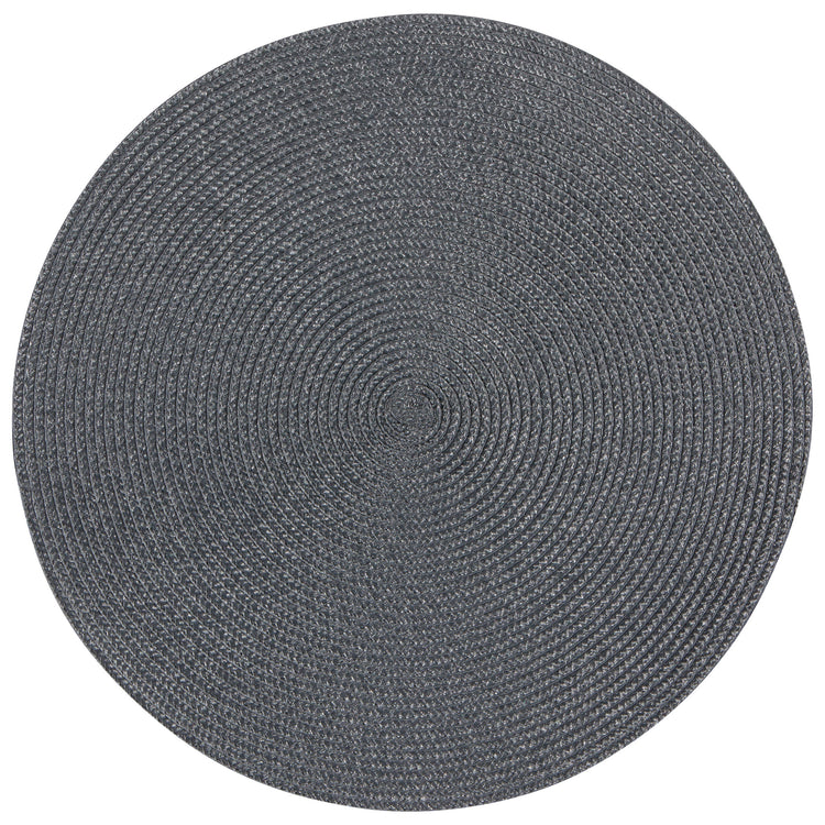 Disko Charcoal Round Placemat