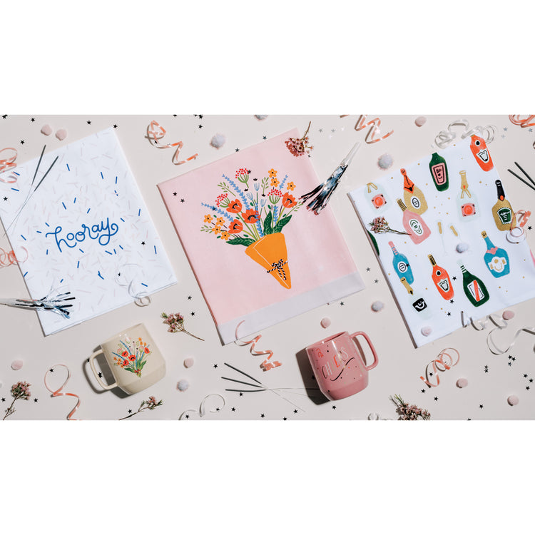 Bouquet Dishtowel