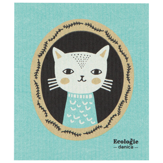 Picture Purrfect Swedish Sponge Cloth
