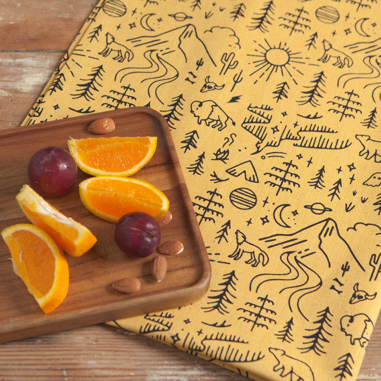 Stay Wild Printed Dishtowel Set of 2