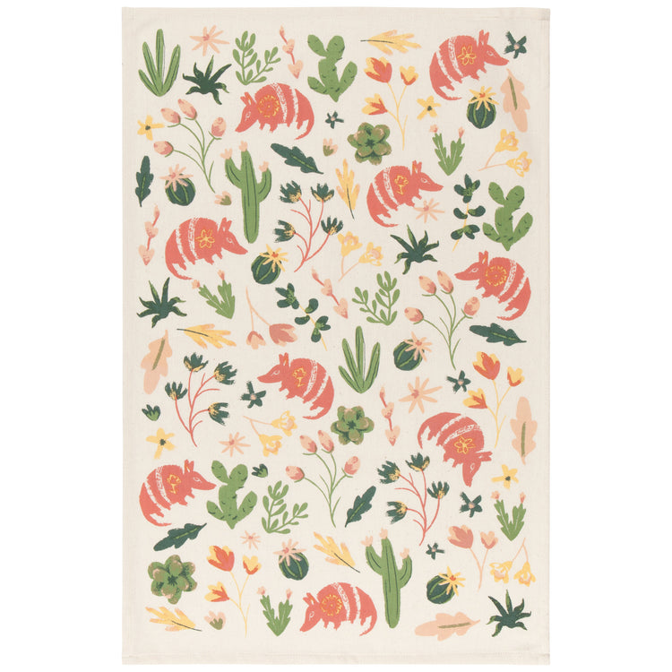 Armadillos Coordinated Dishtowels Set of 2
