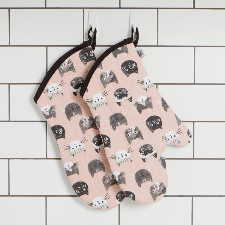 Cats Meow Oven Mitt