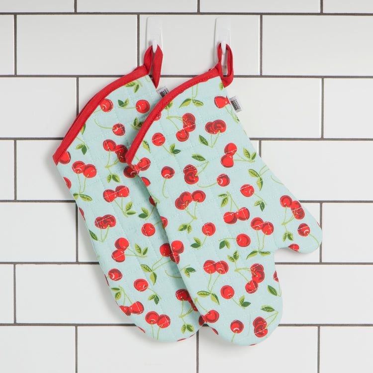 Cherries Oven Mitt