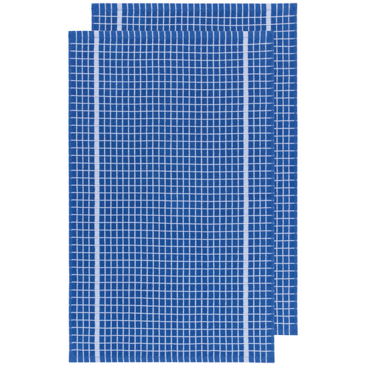 Terry Dishtowels Royal Blue Set of 2