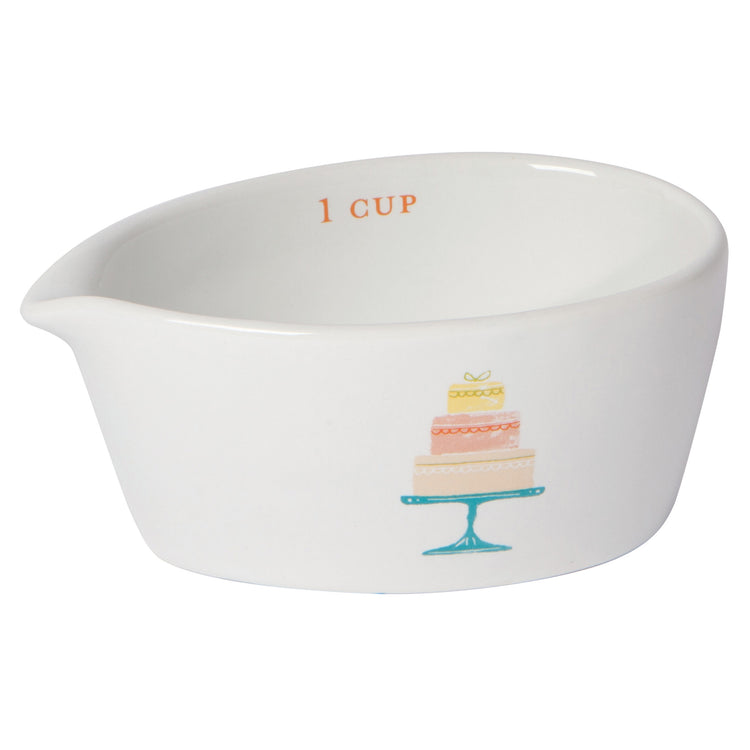 Cake Walk Measuring Cups Set of 4