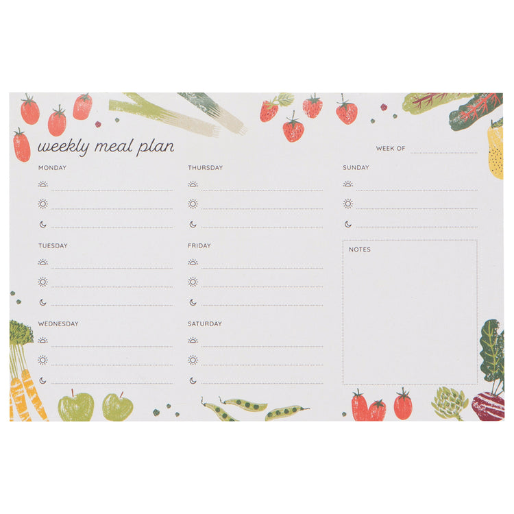 Farmers Market Weekly Meal Planner